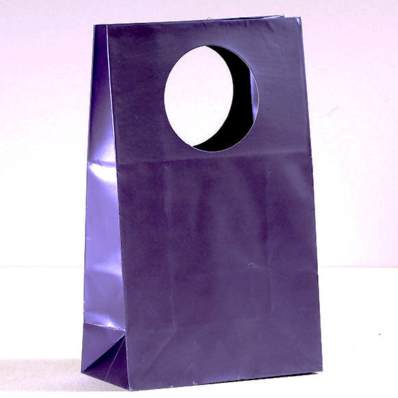 Shopping Bag - Circle Handle Purple