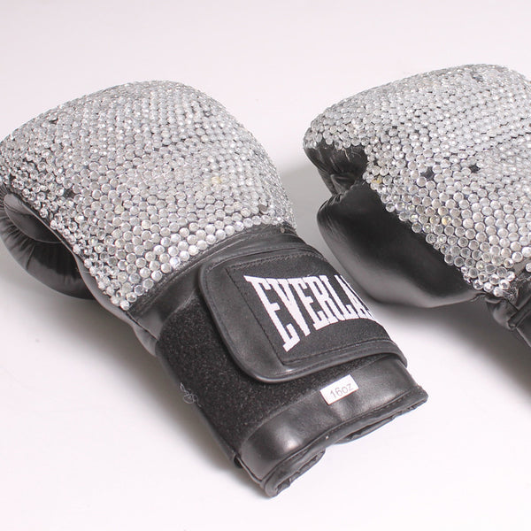 Boxing Glove Black Sparkle