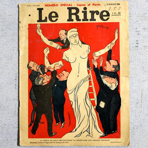 Magazine Vintage Le Rire Red