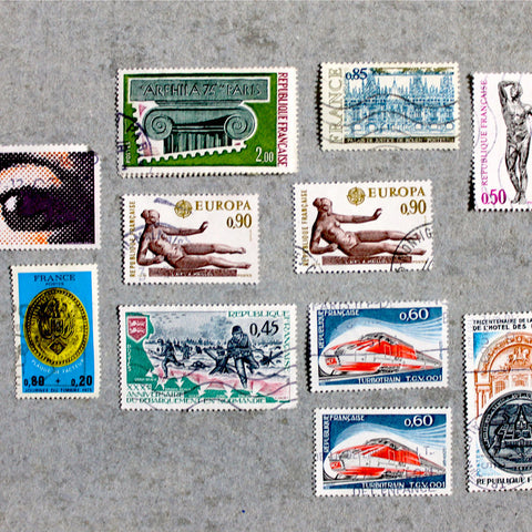 Mail Stamps Vintage