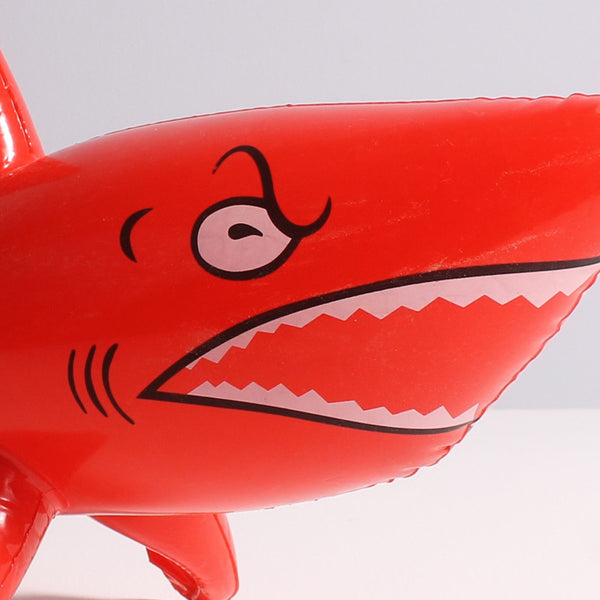 Inflatable Shark Red Small