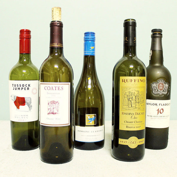 Bottles Assorted Red Wine