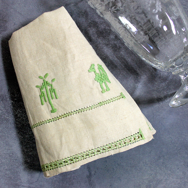 Rooster Napkin