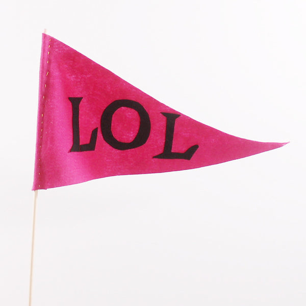Pennant Flag Pink