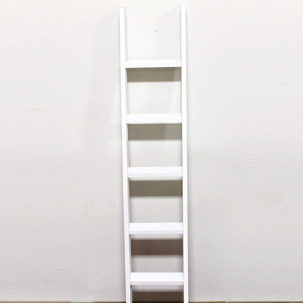Ladder Leaning White 6ft