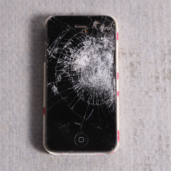 Smashed IPhone