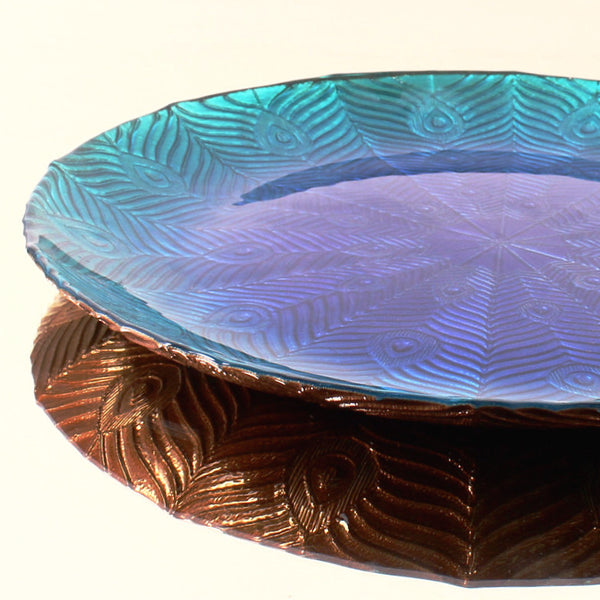 Serving Plate Peacock