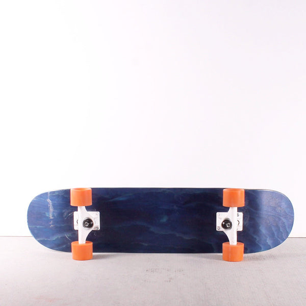 Skateboard Blue Wood