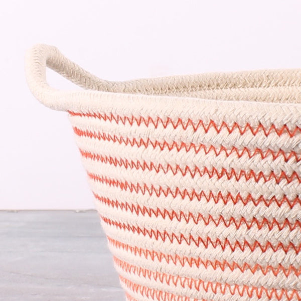 Basket Embroidered Yarn Orange