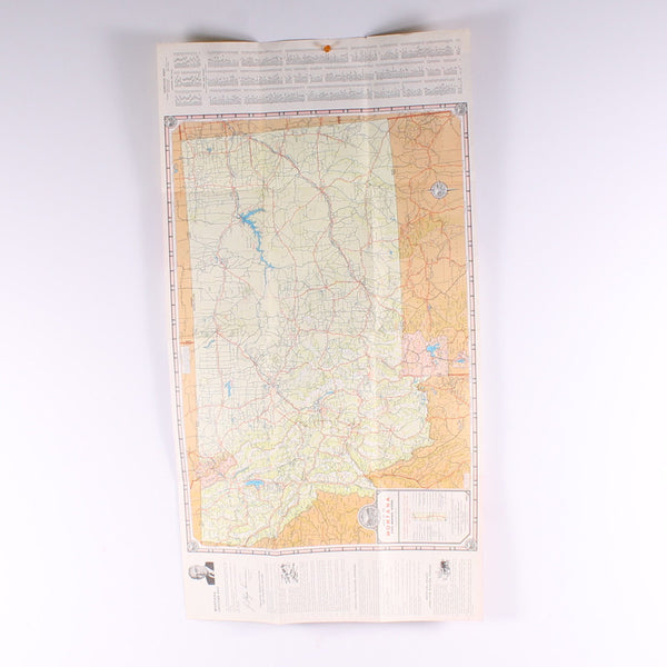 Map Montana 1957