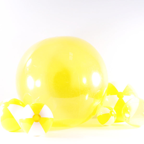 Inflatable Yellow Beach Balls