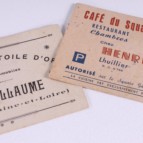 Vintage Hotel Cards