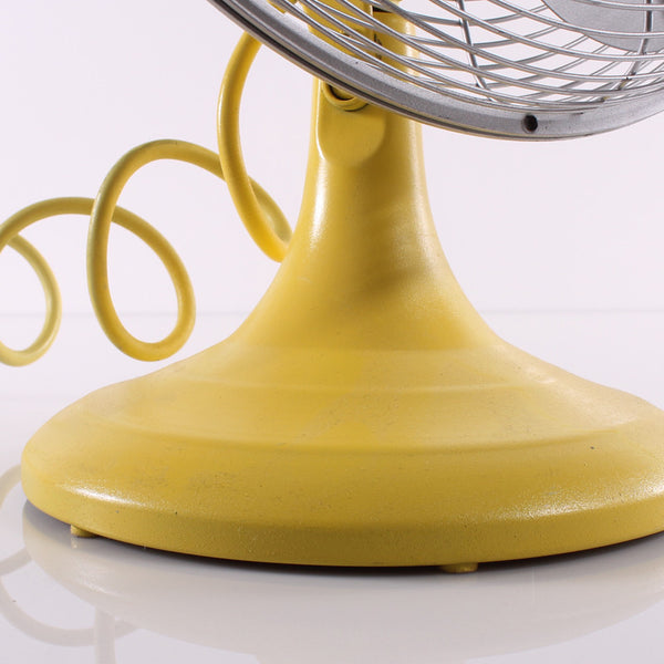 Fan Yellow & Silver