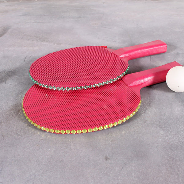 Ping Pong Rhinestone Set