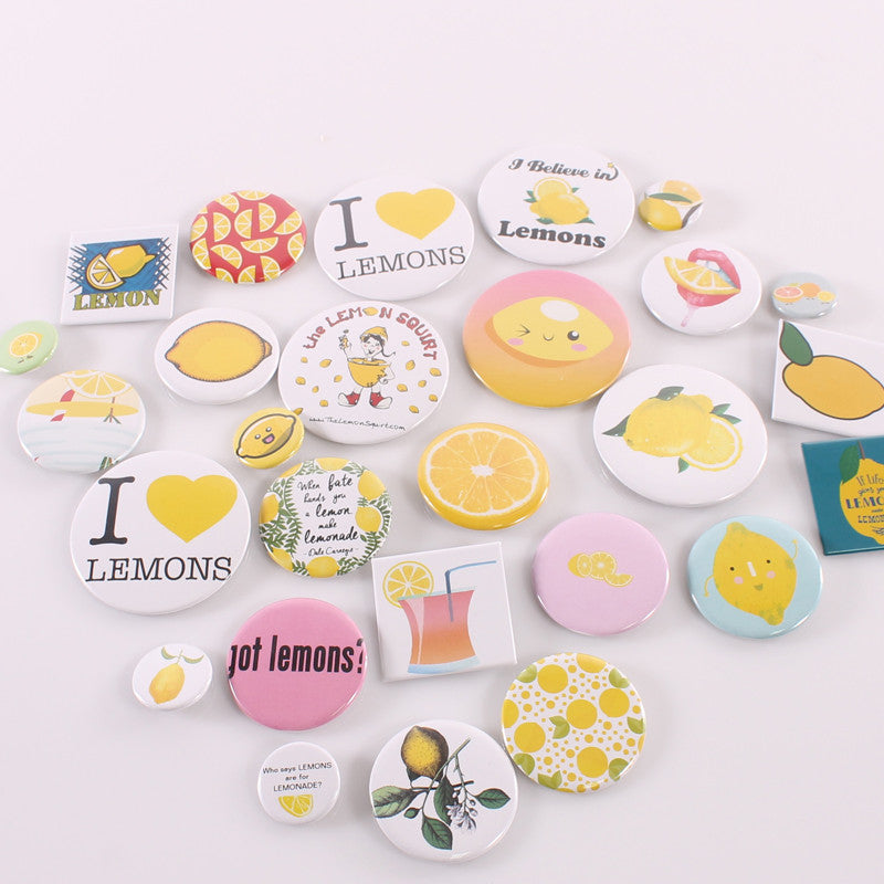 Lemon Button Color Lemon Buttons | Tip Top Props