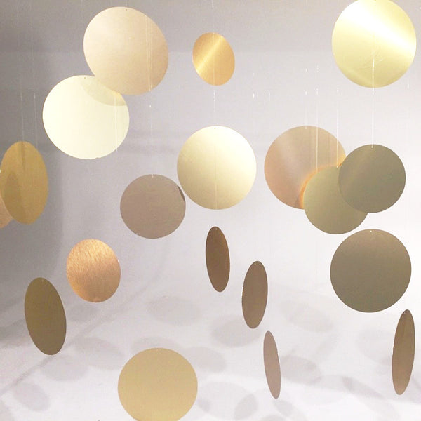 Floating Dots Gold