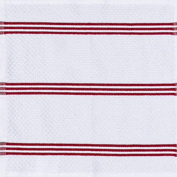 Dish Towels Red Stripe