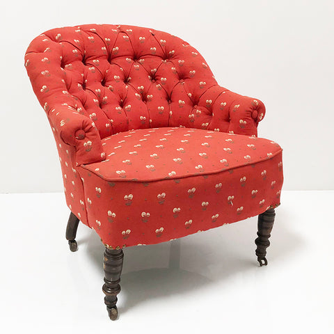 Cherry Slipper Chair