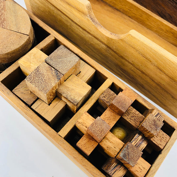 Wooden Puzzle Set