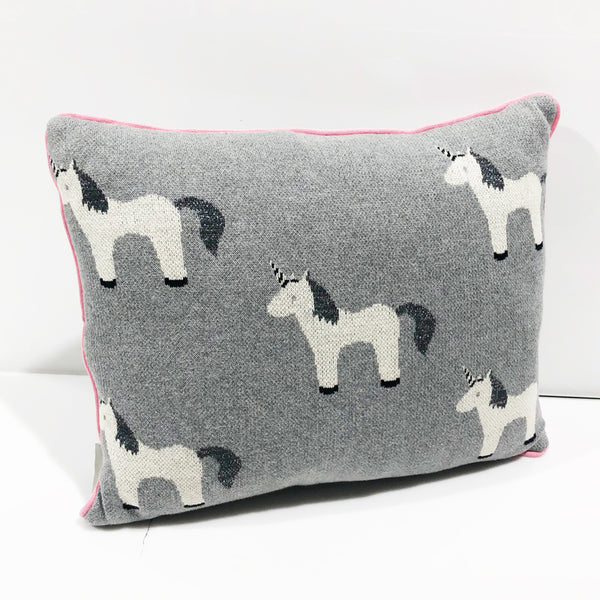 Pink 15 x 19 Unicorn Pillow