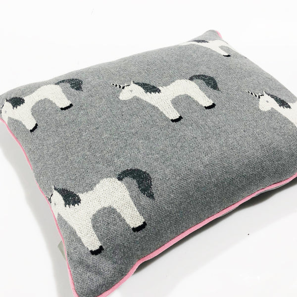 Pink 15 x 19 Unicorn Pillow