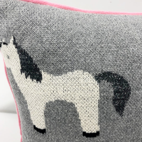 Pink 15 x 19 Unicorn Pillow