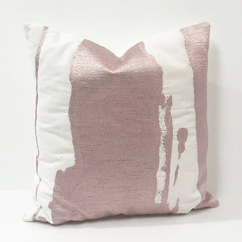 Pink Artist Pillow 18 x 18