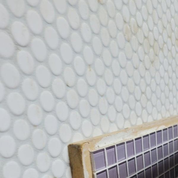 White Penny Tile