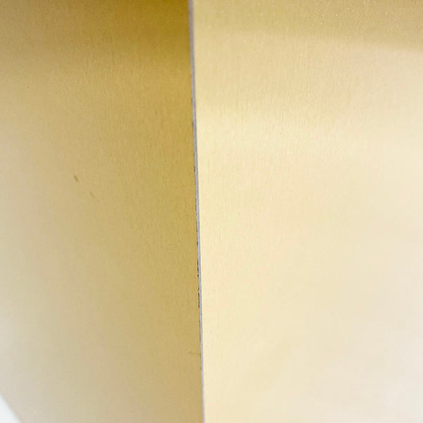 gold satin pedestal 30 x 16 x 16