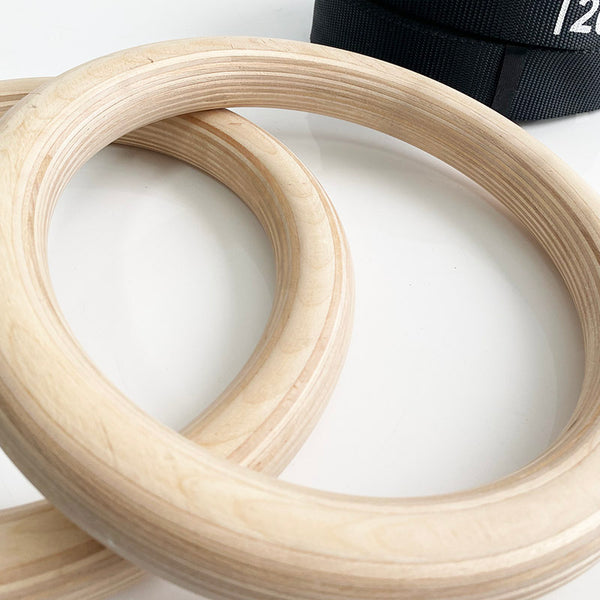 Gymnastic Rings Wood