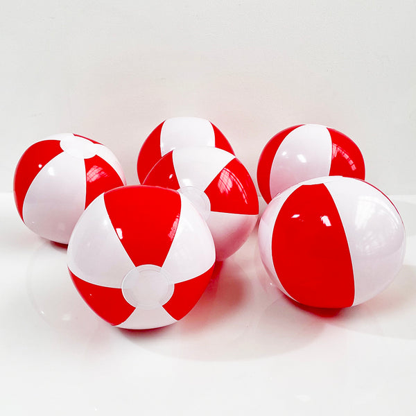 Inflatable Red Beach Balls Small
