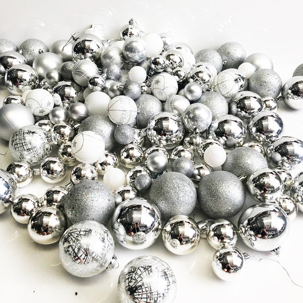 Ornament Set Silver