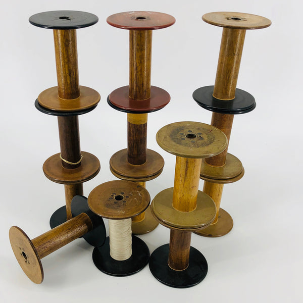 Spools Large Wood