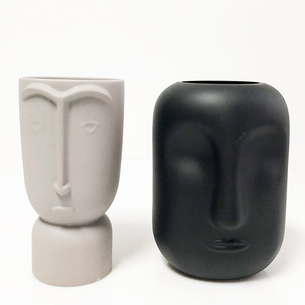 Faces Vase Set