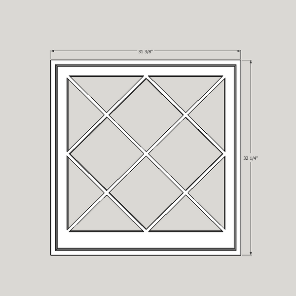 Window 31 (31w x 32h) x one