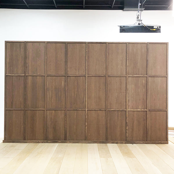 Teak Wall Panels - makes a 10ft x 16ft wall with ALL 4 PANELS